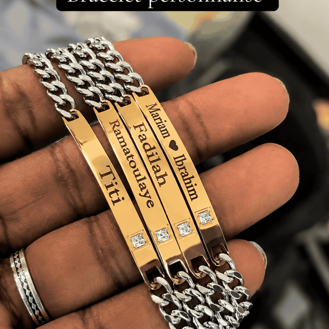 BONDA SHOP Bracelets Gravés Premium 💎✨